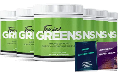 Tonic Greens 6 Bottle Superfood Supplement